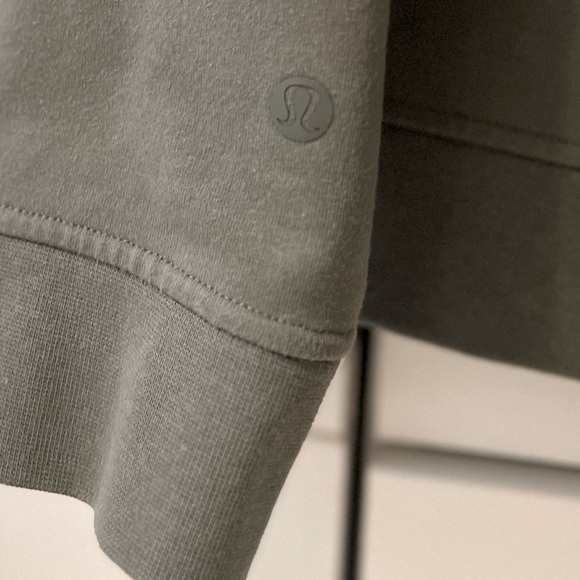 Lululemon Men’s City Sweat Crew - Grey Sage - Picture 7 of 8